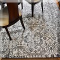 DR08. Rug measures approx. 9' x 12' 